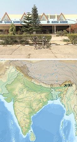 Lilabari Airport Terminal and Location