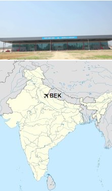 Bareilly Airport Terminal & Location