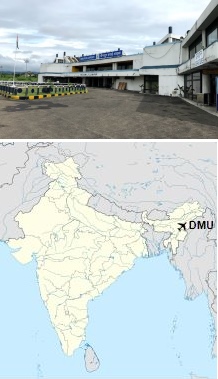 Dimapur Airport Terminal & Location