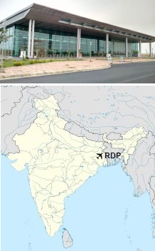 Kazi Nazrul Islam Airport Terminal & Location