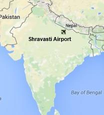 Shravasti Airport Location