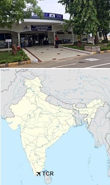 Tuticorin Airport Terminal & Location