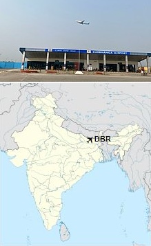 Darbhanga Airport Terminal and Location
