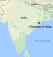 Charbatia Air Base Location