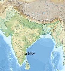 Chennai Airport Location