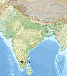 Coimbatore Airport Location