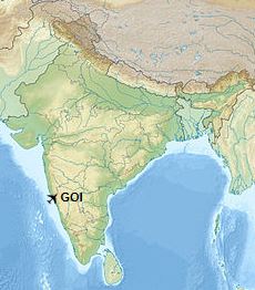Goa Airport Location
