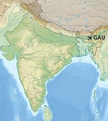 Lokpriya Gopinath Bordoloi International Airport Location
