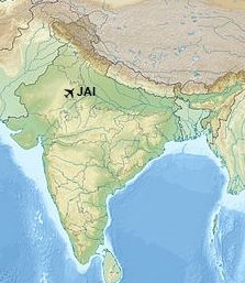 Jaipur Airport Location
