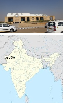 Jaisalmer Airport Terminal & Location