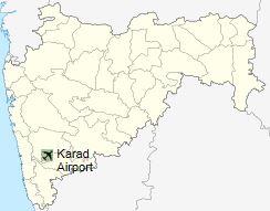 Karad Airport Location