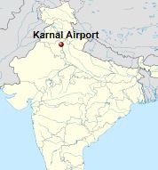 Karnal Airport Location