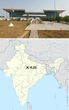 Khajuraho Airport Location