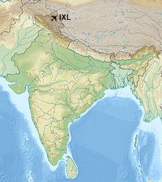 Kushok Bakula Rimpochee Airport Location