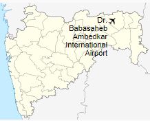 Dr. Babasaheb Ambedkar (Nagpur Airport) Location
