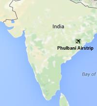 Phulbani Airstrip Location
