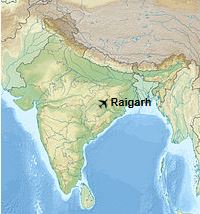 Raigarh Airport Location