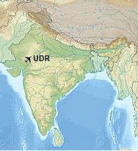 Maharana Pratap Airport Location